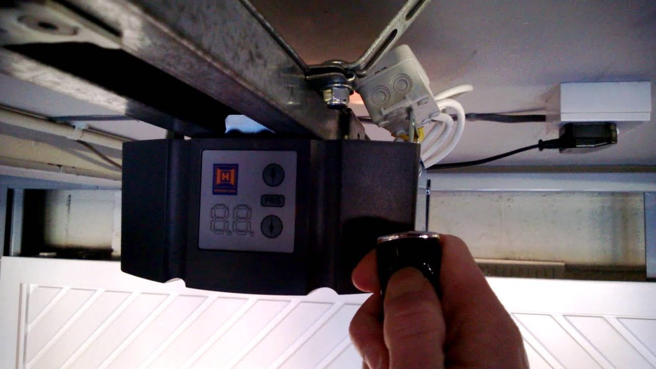 How to code in a hand transmitter to the Hormann BiSecur Supramatic operator