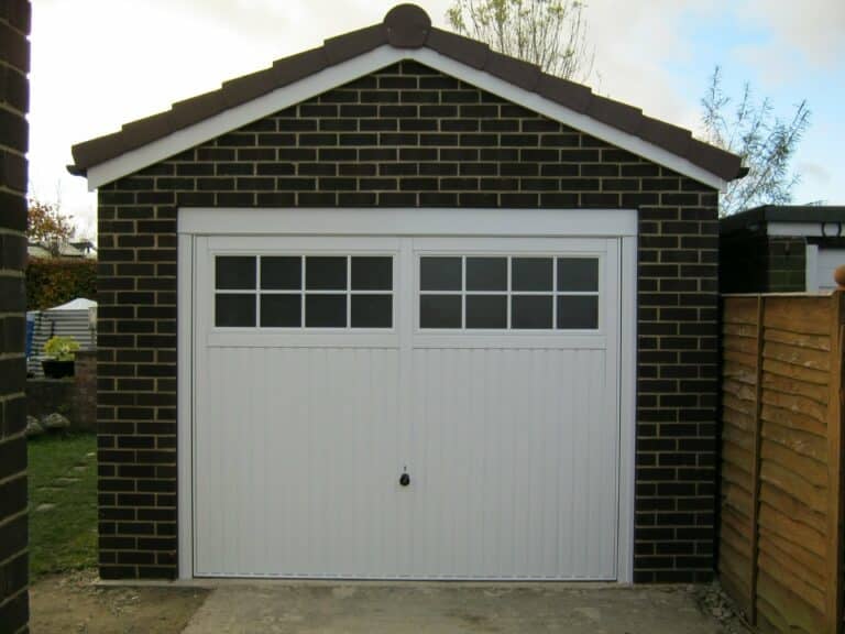 Hormann Ilkley Up and Over in White By ABi Garage Doors
