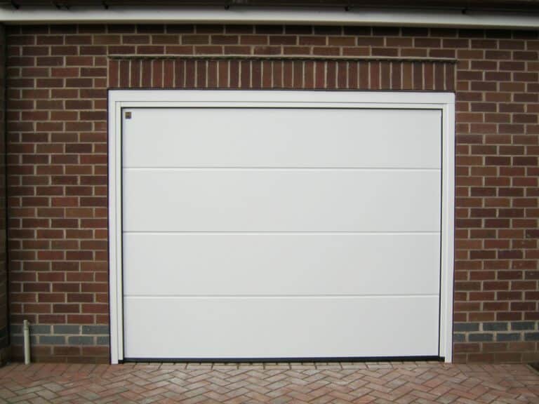 Hormann L-Ribbed Sectional in White By ABi Garage Doors