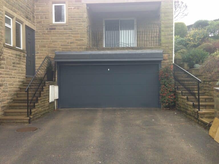 Hormann L-Ribbed Sectional in Anthracite Grey By ABi Garage Doors