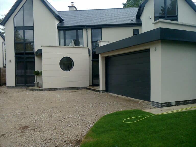 Hormann M-Ribbed Sectional in Anthracite Grey By ABi Garage Doors
