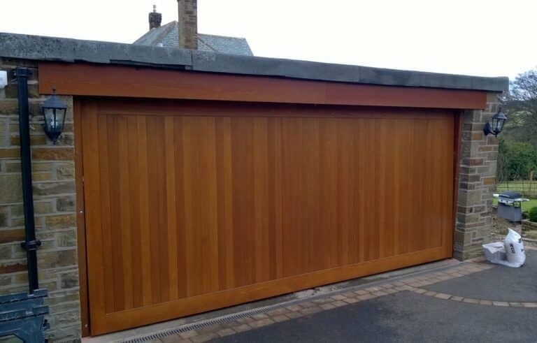 Cedar Door Company Up and Over Bakewell Design Timber Garage Door By ABi