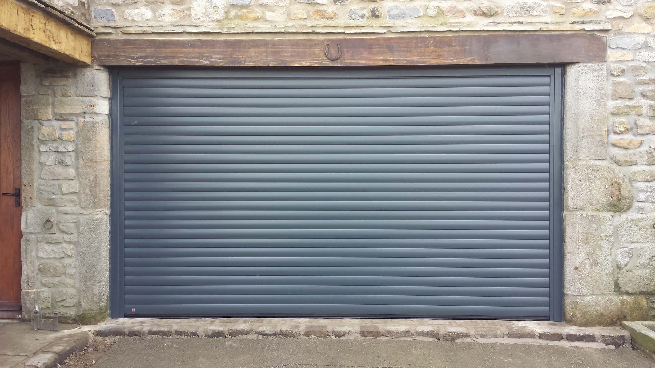Hormann RollMatic Roller Garage Door in Anthracite Grey By ABi