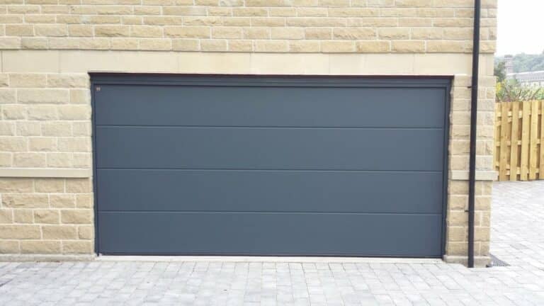 Hormann LPU40 L Ribbed Sectional Door By ABi