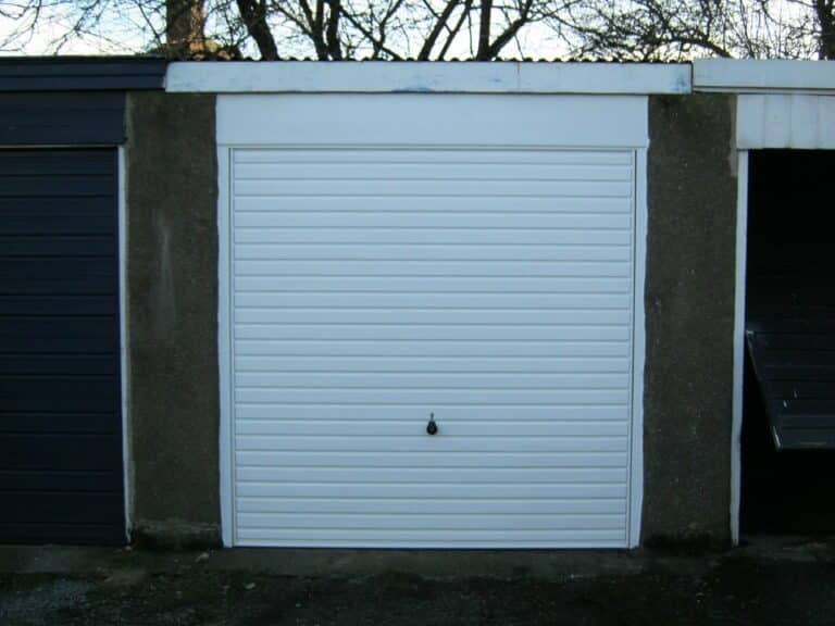 Hormann Horiztonal Up and Over in White By ABi Garage Doors