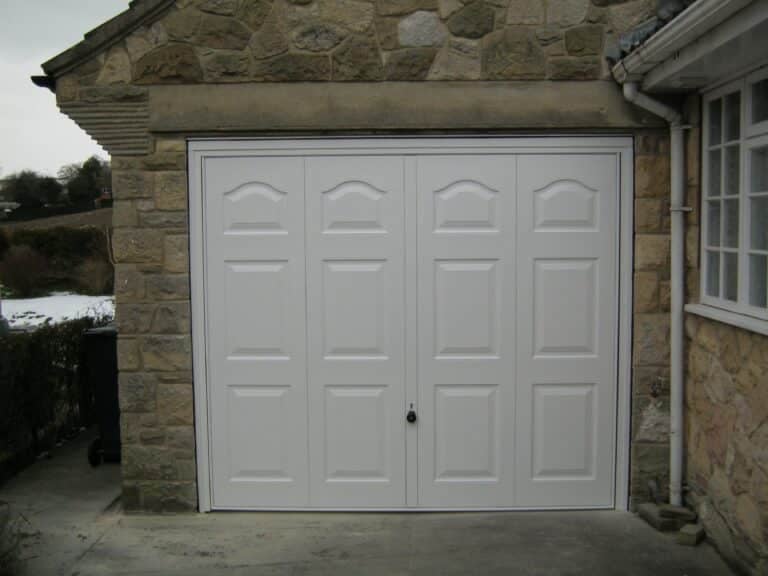 Hormann Marquess Up and Over in White By ABi Garage Doors