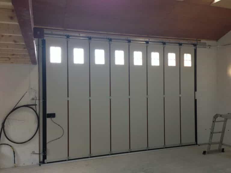 Hormann Vertical Side Sliding Garage Door Interior By ABi Garage Doors