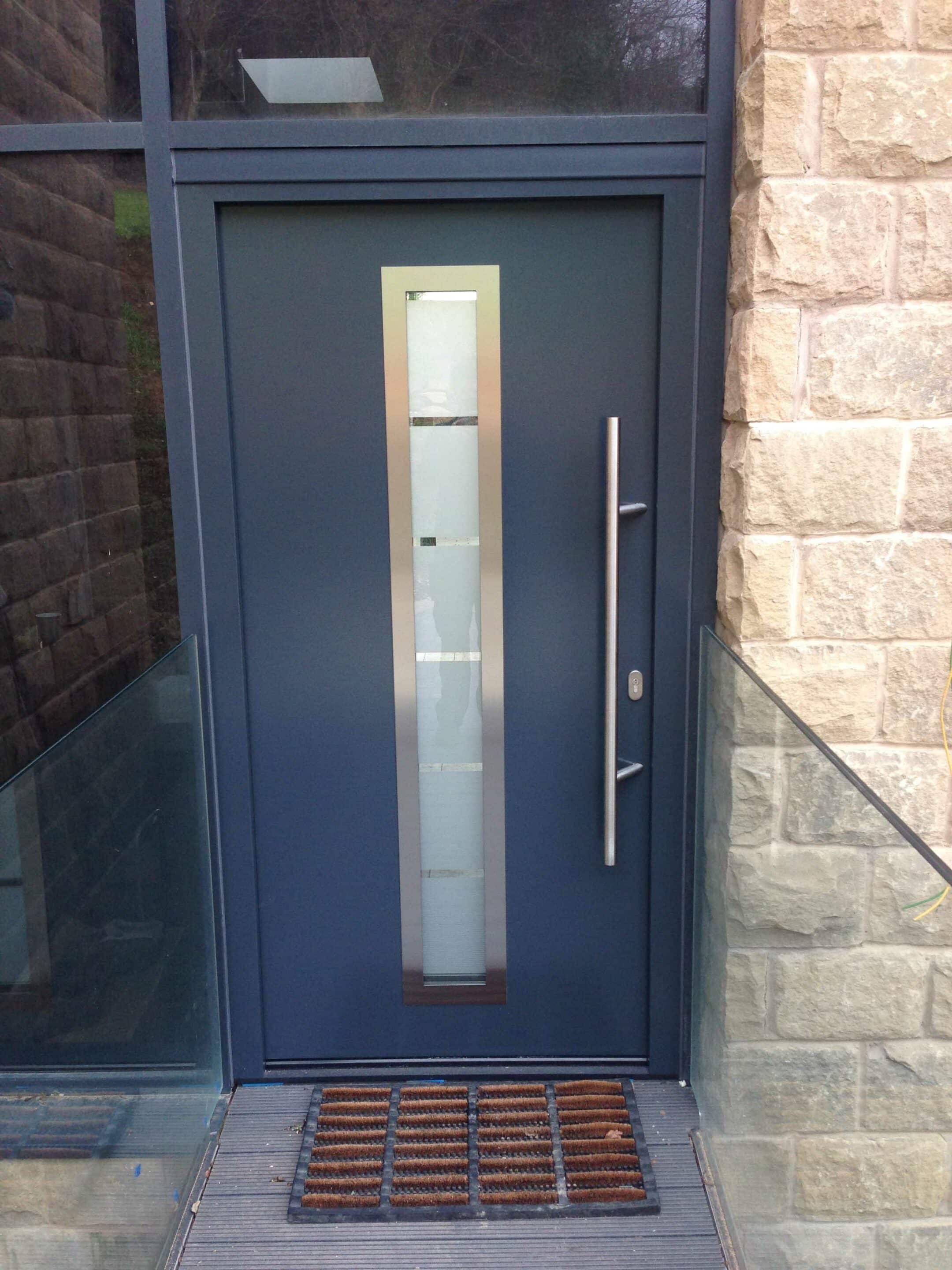 Hormann Thermo Pro Entrance Door TPS700 in Anthracite Grey by ABi