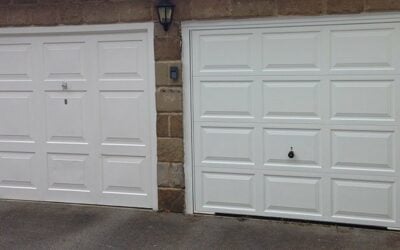 Hörmann fully automatic Countess design retractable Plus door installed in Harrogate.