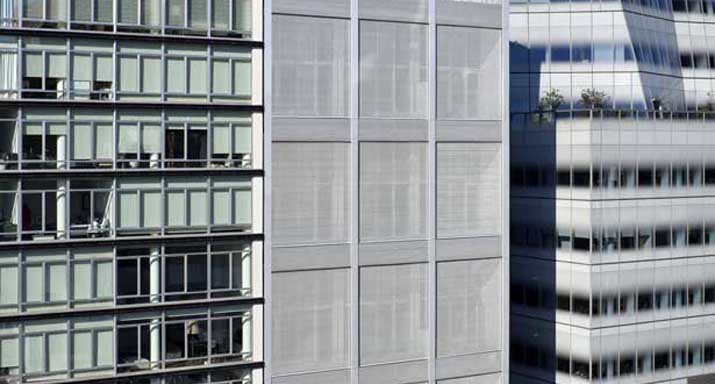 Metal Shutter Houses New York by Shigeru Ban