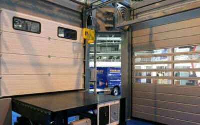 Checking out the latest Hörmann Garage Doors at the IMHX show