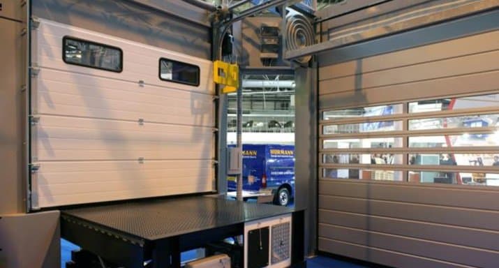 Checking out the latest Hörmann Garage Doors at the IMHX show