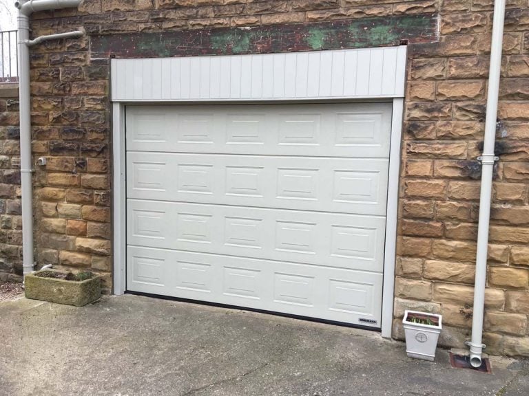 Hormann S Panel Sectional Garage Door in Pebble Grey By ABi