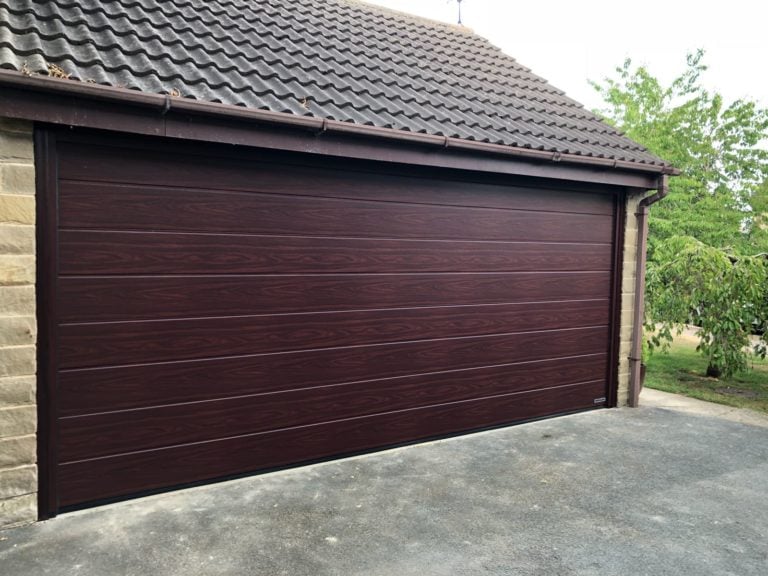 M-Ribbed Insulated Sectional Door By ABi