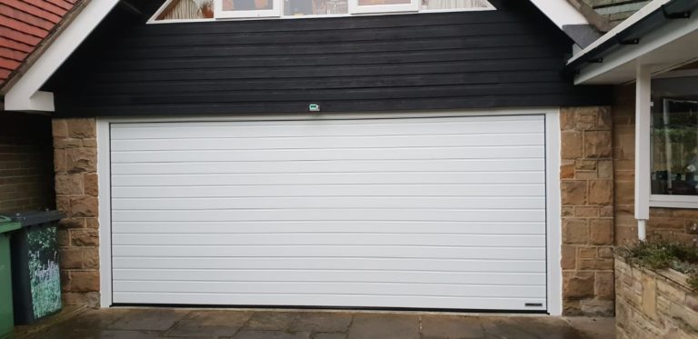 Hörmann Sectional Garage Door in White