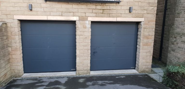 Hörmann Sectional Garage Doors in Black