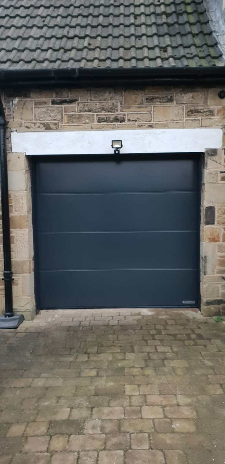 Hörmann Sectional Garage Door in Black