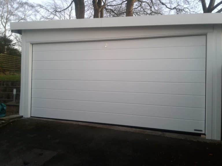 Hörmann Sectional Garage Door in White
