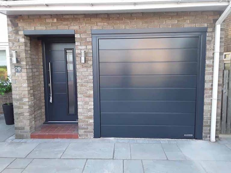 Hormann Matching Front Door and Garage Door