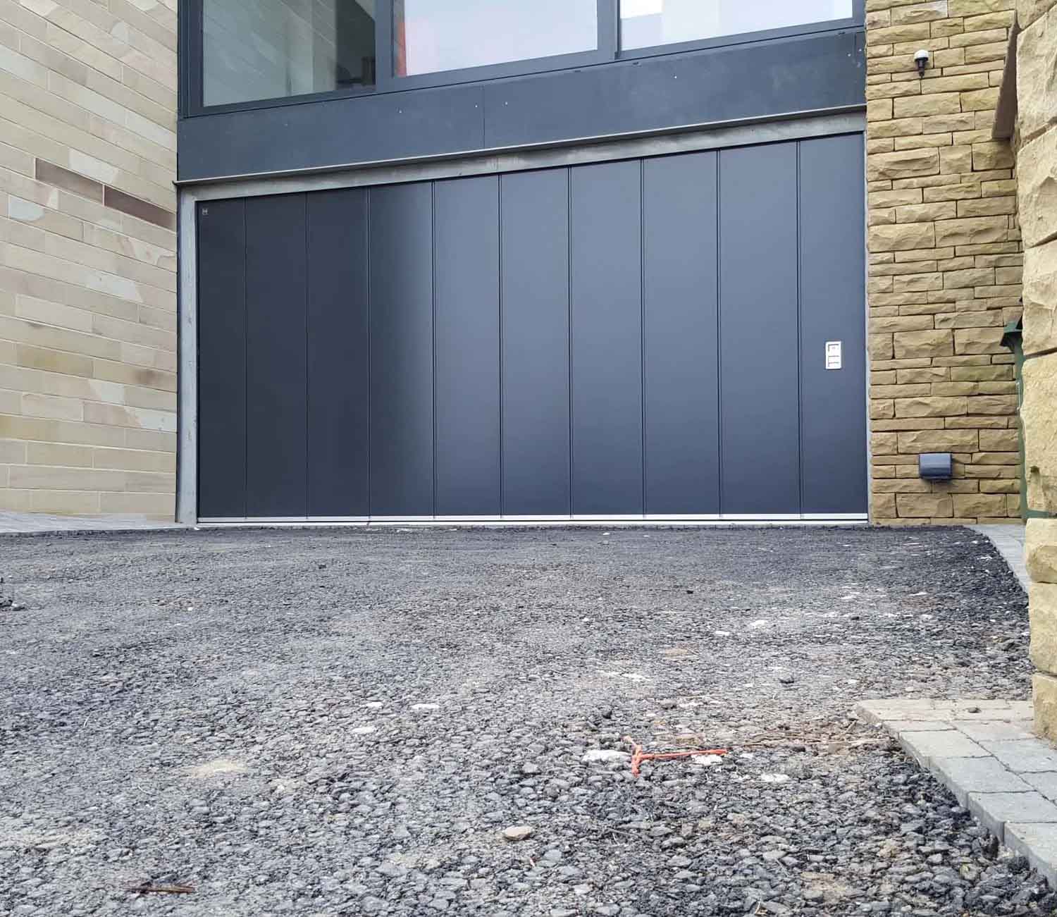 Slide Sliding Garage Doors Round the Corner ABi Garage Doors
