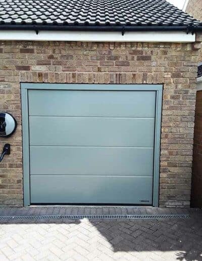 Large Ribbed Sectional Door Barnsley