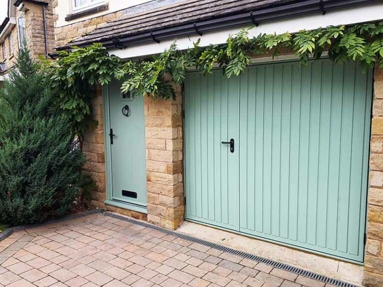 Matching Side Hinged Door with Composite Door