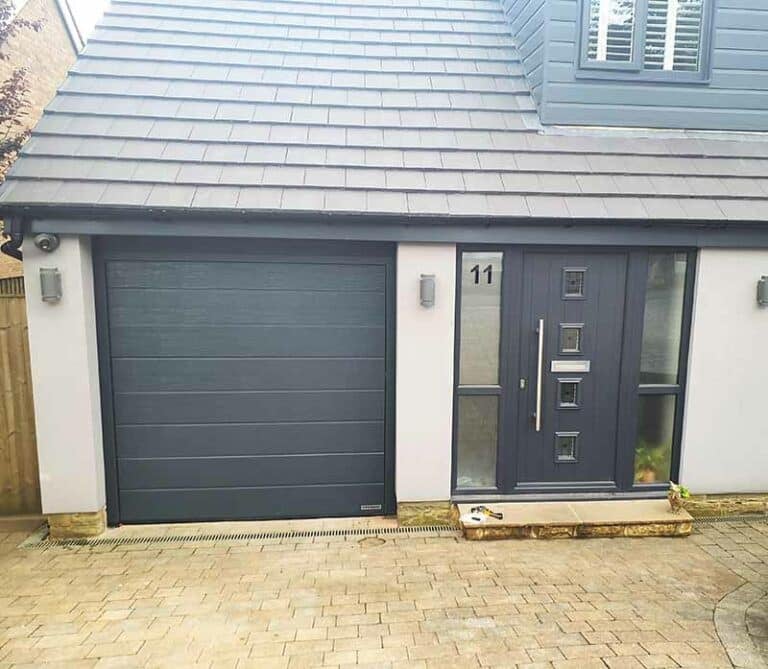 Matching Garage Door and Front Door