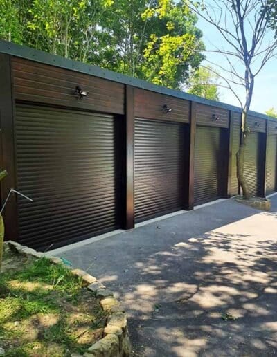 Black Roller Garage Doors