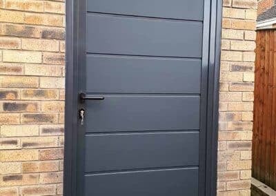Insulated Steel Garage Side Door Install