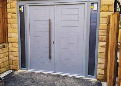 Steel Insulated Side Hinged Garage Door