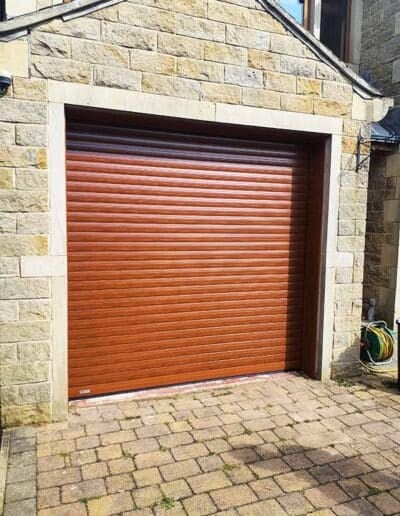 Decograin Roller Garage Door Installed in Pontefract