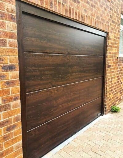 Sectional Garage Door Installed in Ilkley By ABi Doors