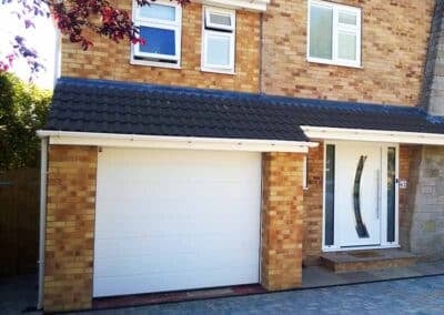 ABi install matching garage door and front door
