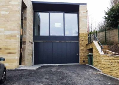 ABi Install Side Sliding Garage Door in Anthracite Grey
