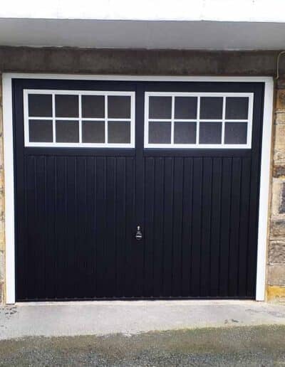 Garage Door with Windows in Dewsbury