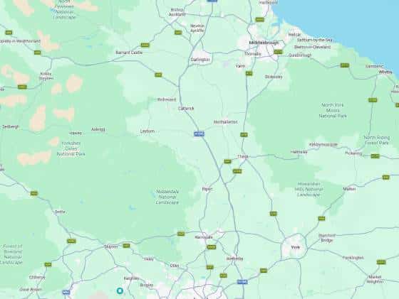 We cover North Yorkshire for garage doors