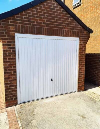 Up and Over Garage Door in Vertical Design